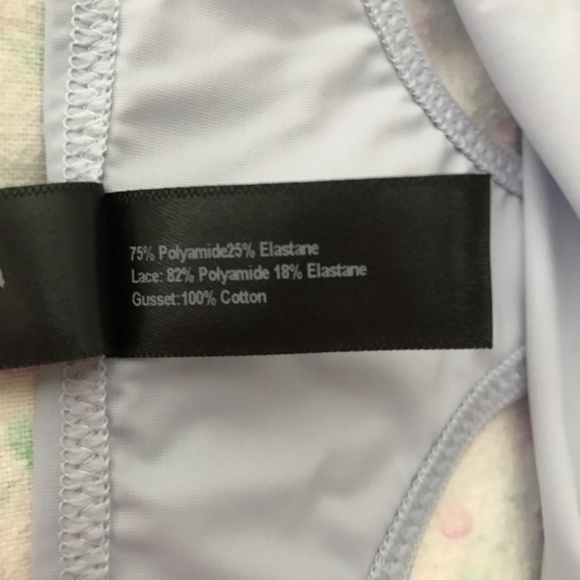 NEW Pepper Smooth Lace Thong L Limited Edition Dew Lavender Purple - Picture 9 of 9